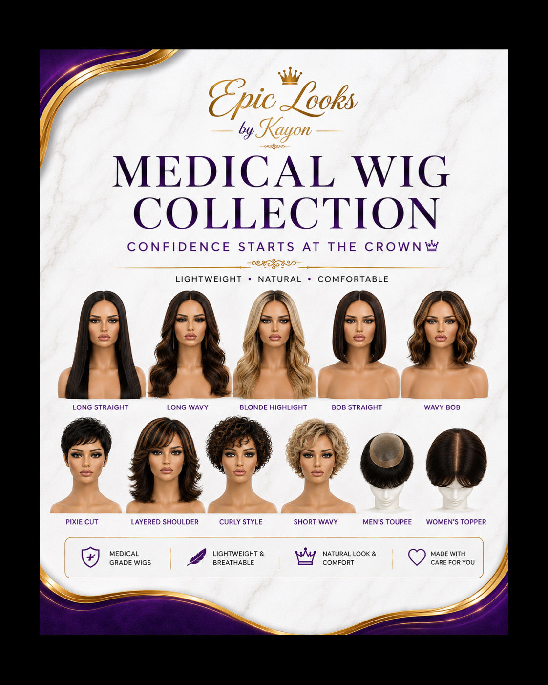 Medial Wigs